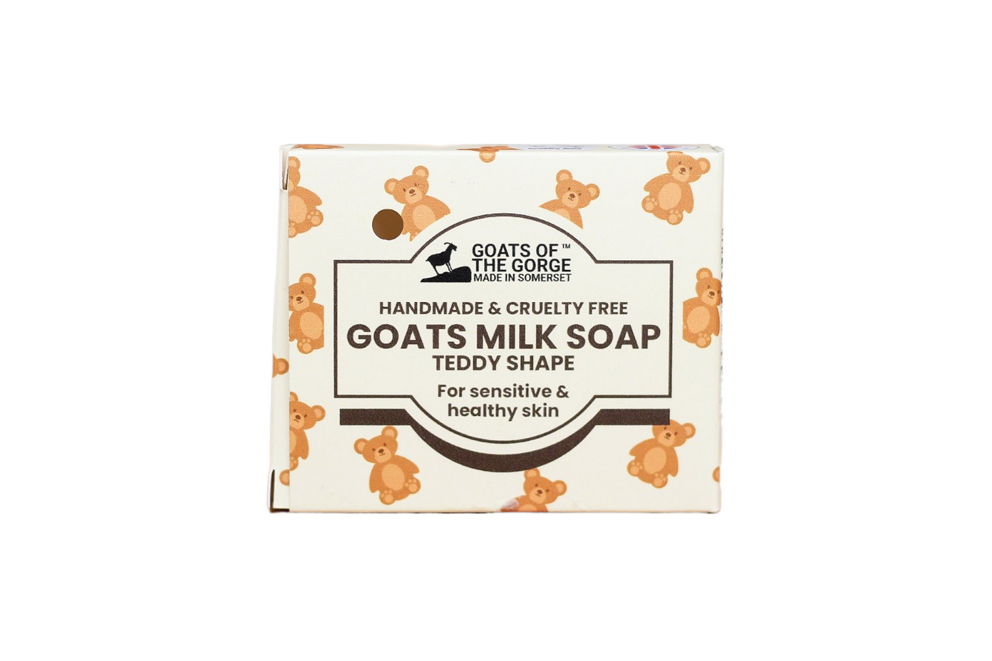 Goats Milk Soap Teddy Shape