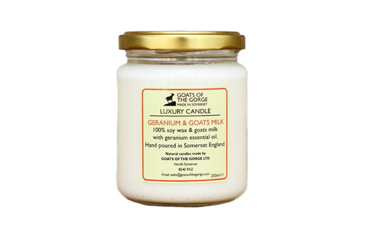 Goats Milk Geranium Candle