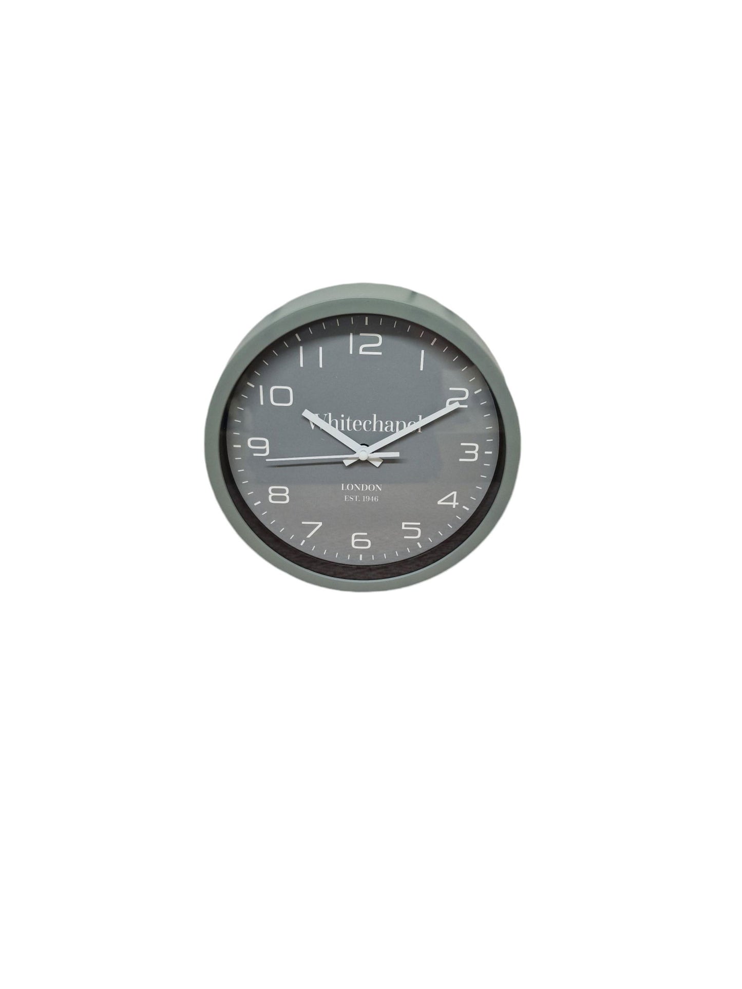 Grey Tonal Clock 20cm