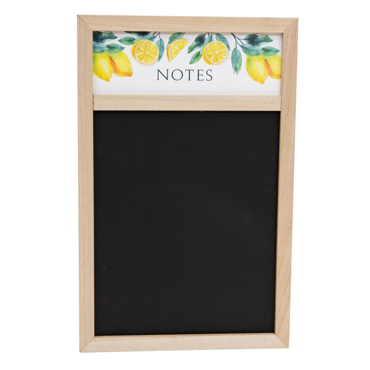 Chalkboard with Lemon Design