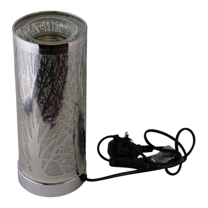 Woodland Design Colour Changing LED Lamp & Aroma Diffuser in Silver