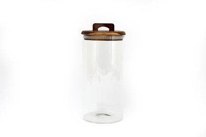 Glass Storage Jar with Acacia Lid 1.4L