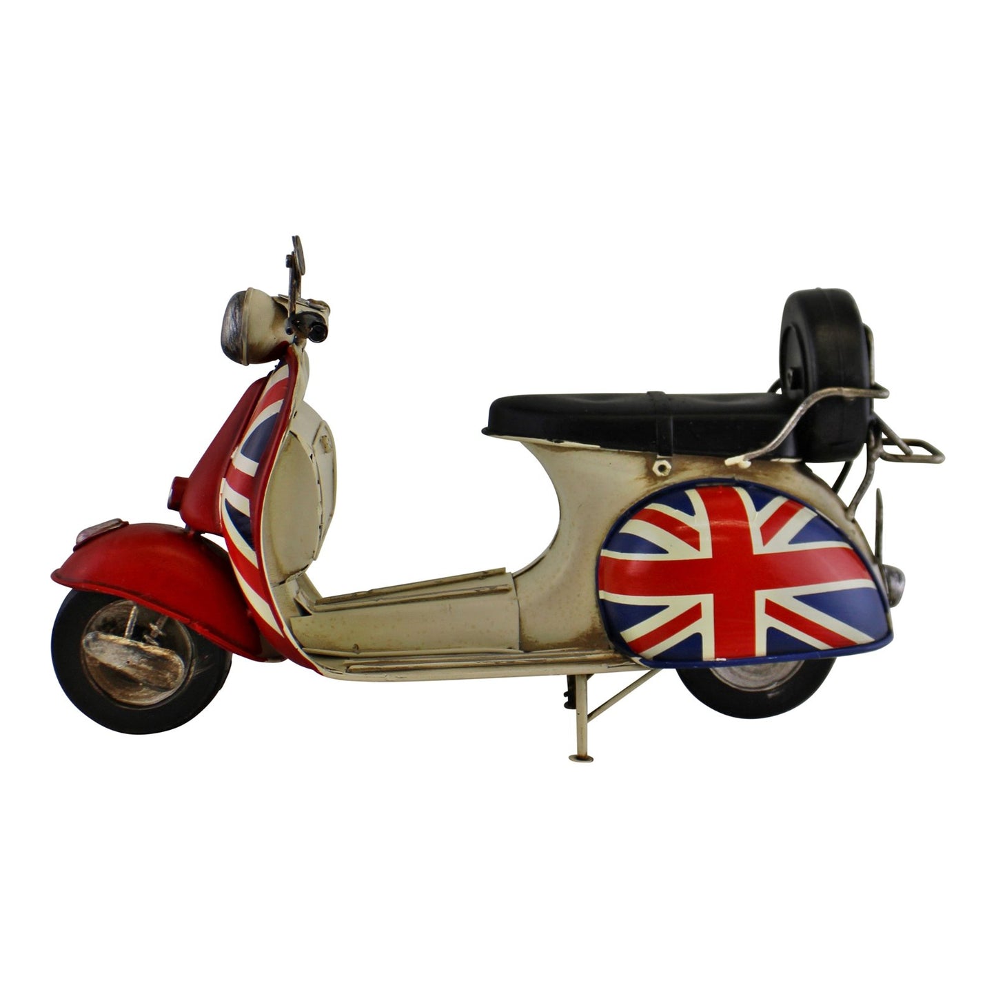 Vintage Style Union Jack Scooter Ornament