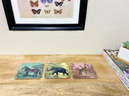 Pack of Six Safari Coasters