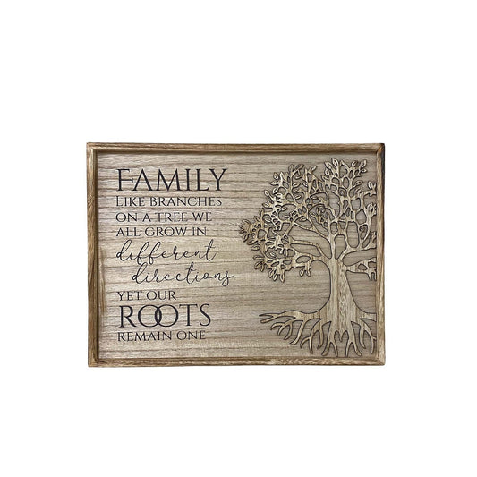 Tree Of Life Wooden Plaque