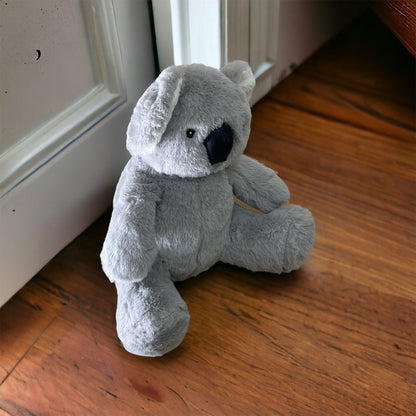 Grey Koala Bear Door Stop