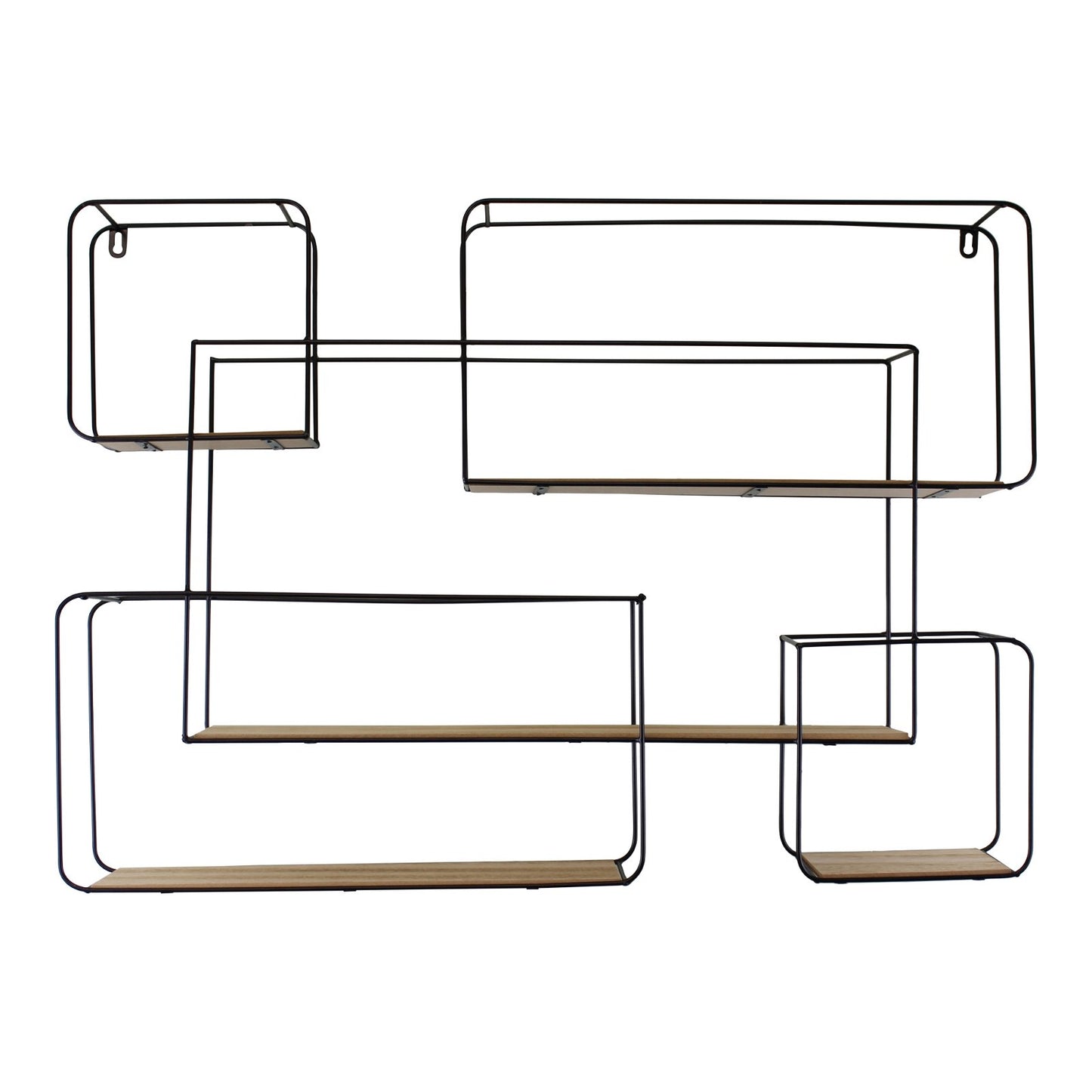 Extra Large Rectangular Metal Wall Shelf