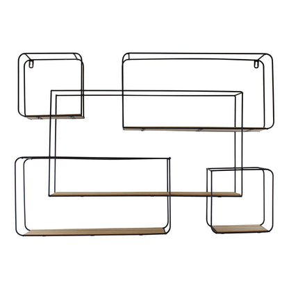 Extra Large Rectangular Metal Wall Shelf