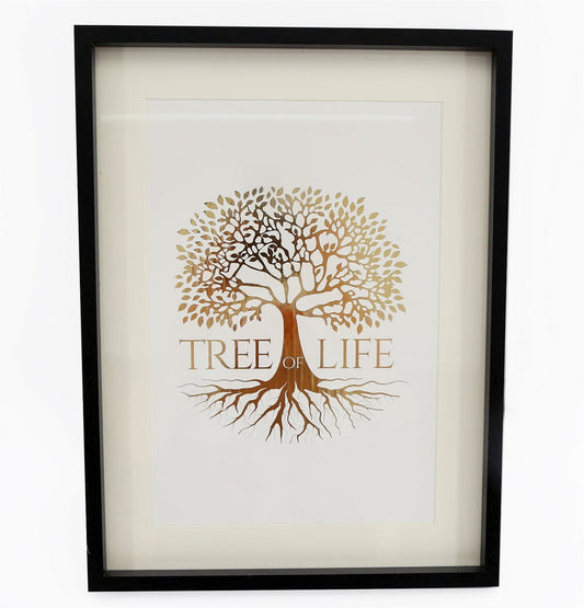 Gold Tree Of Life Print 40cm